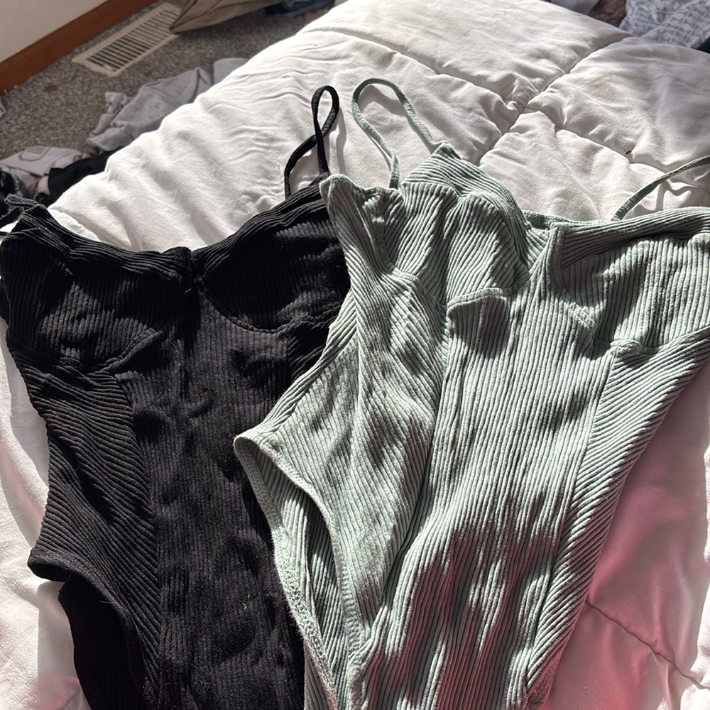 Two bodysuits